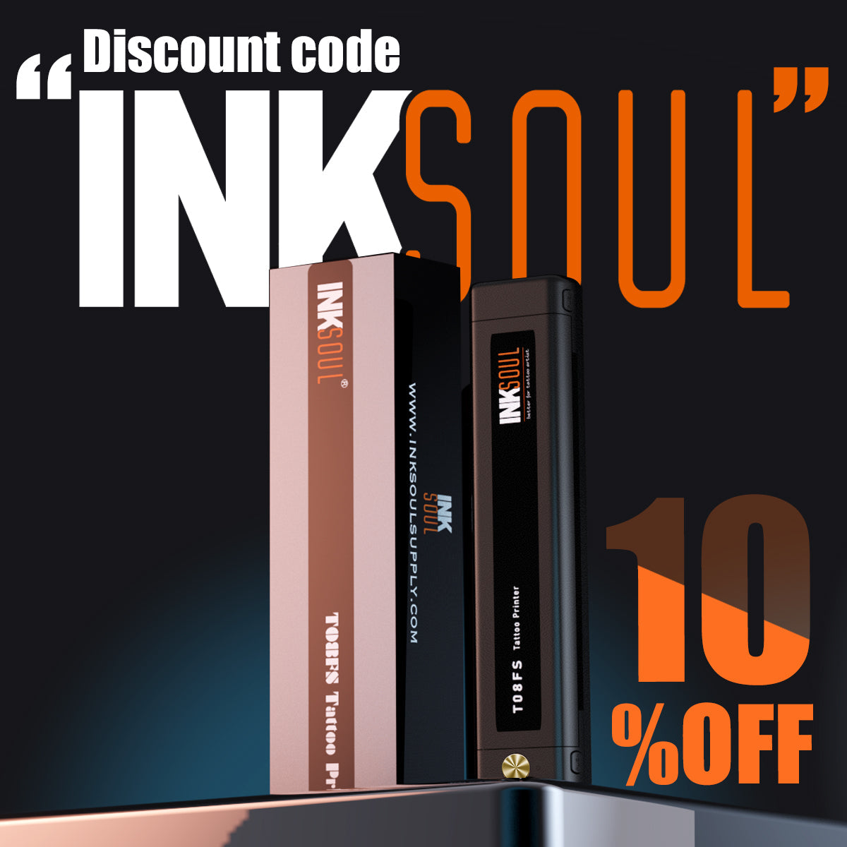 INKSOUL® T08FS Wireless Temporary Tattoo Stencil Printer – Print & Stick-On Tattoos at Home