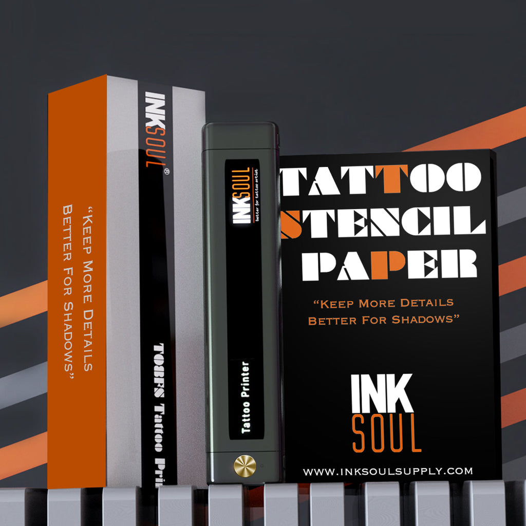 INKSOUL® T08FS Wireless Temporary Tattoo Stencil Printer – Print & Stick-On Tattoos at Home