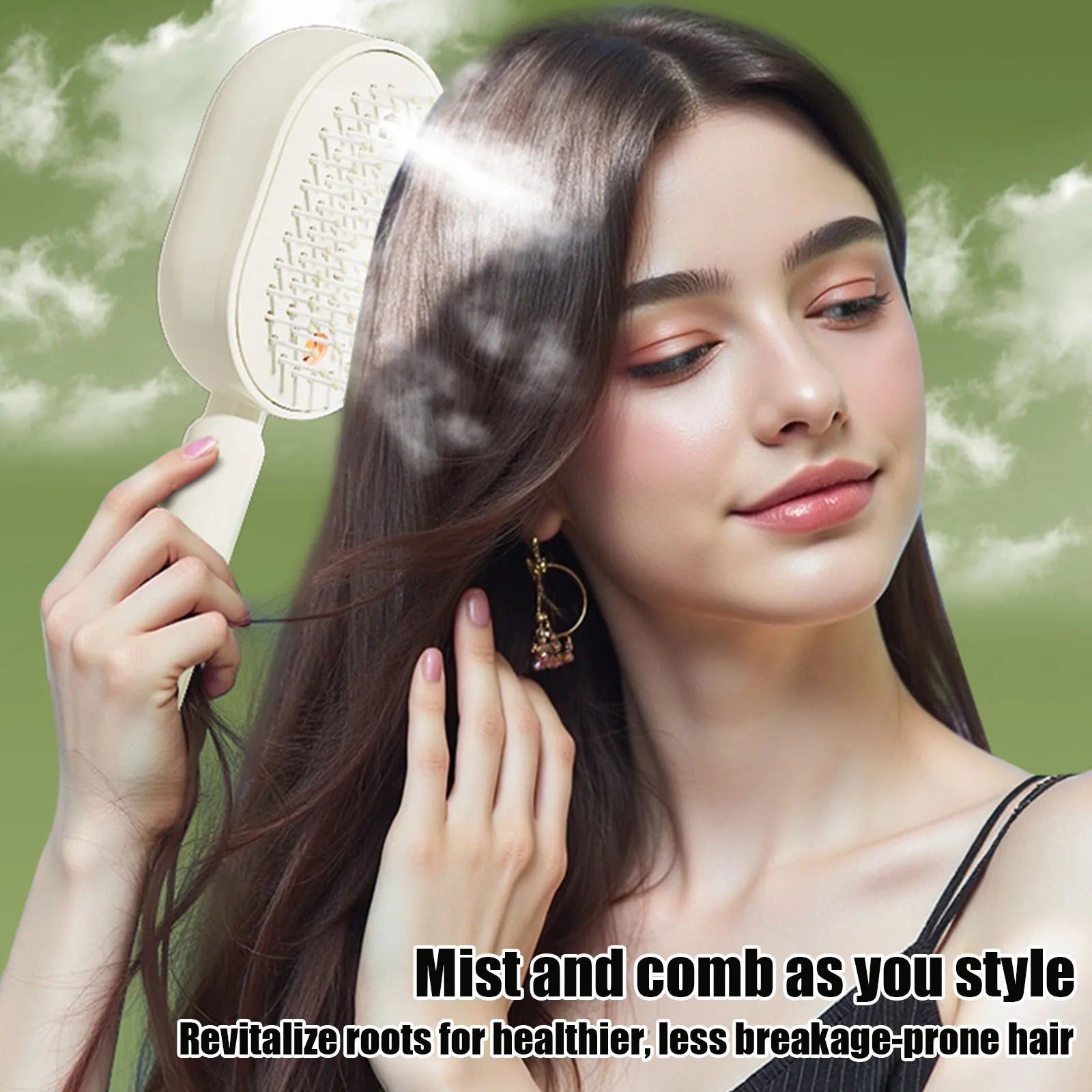 Mist Magic Hairbrush