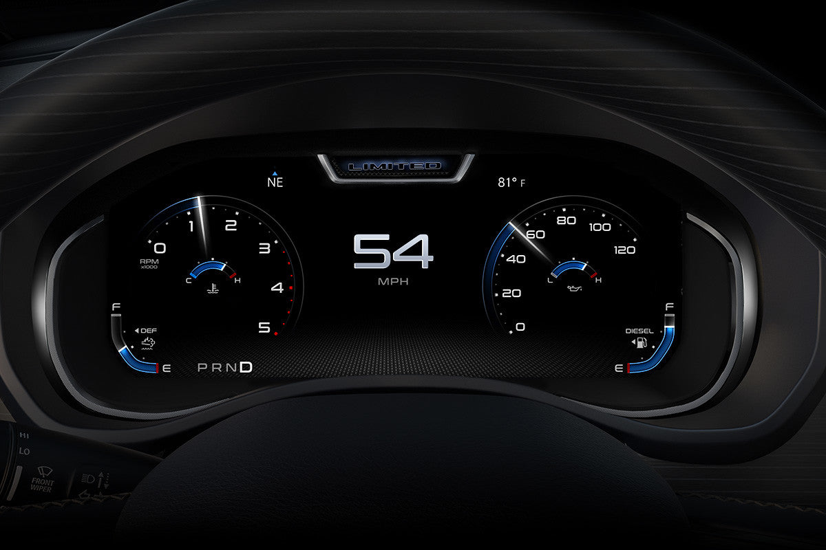 2019–2024 RAM 1500 12″ OEM Digital Cluster Plug and Play Kit